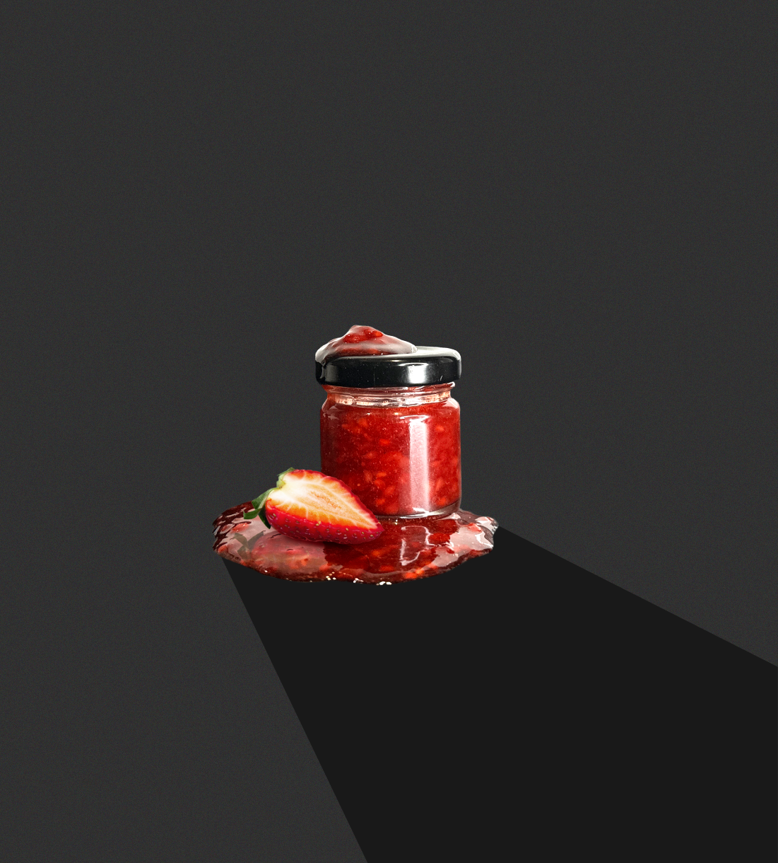 STRAWBERRY SURPRISE FRUIT COMPOTE
